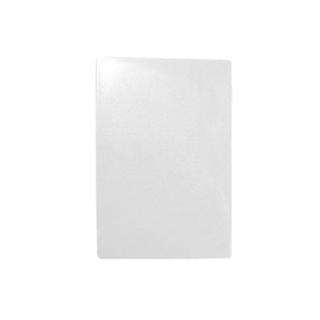 Planche à découper 12'' x 18'' x 0.5'' - Blanc