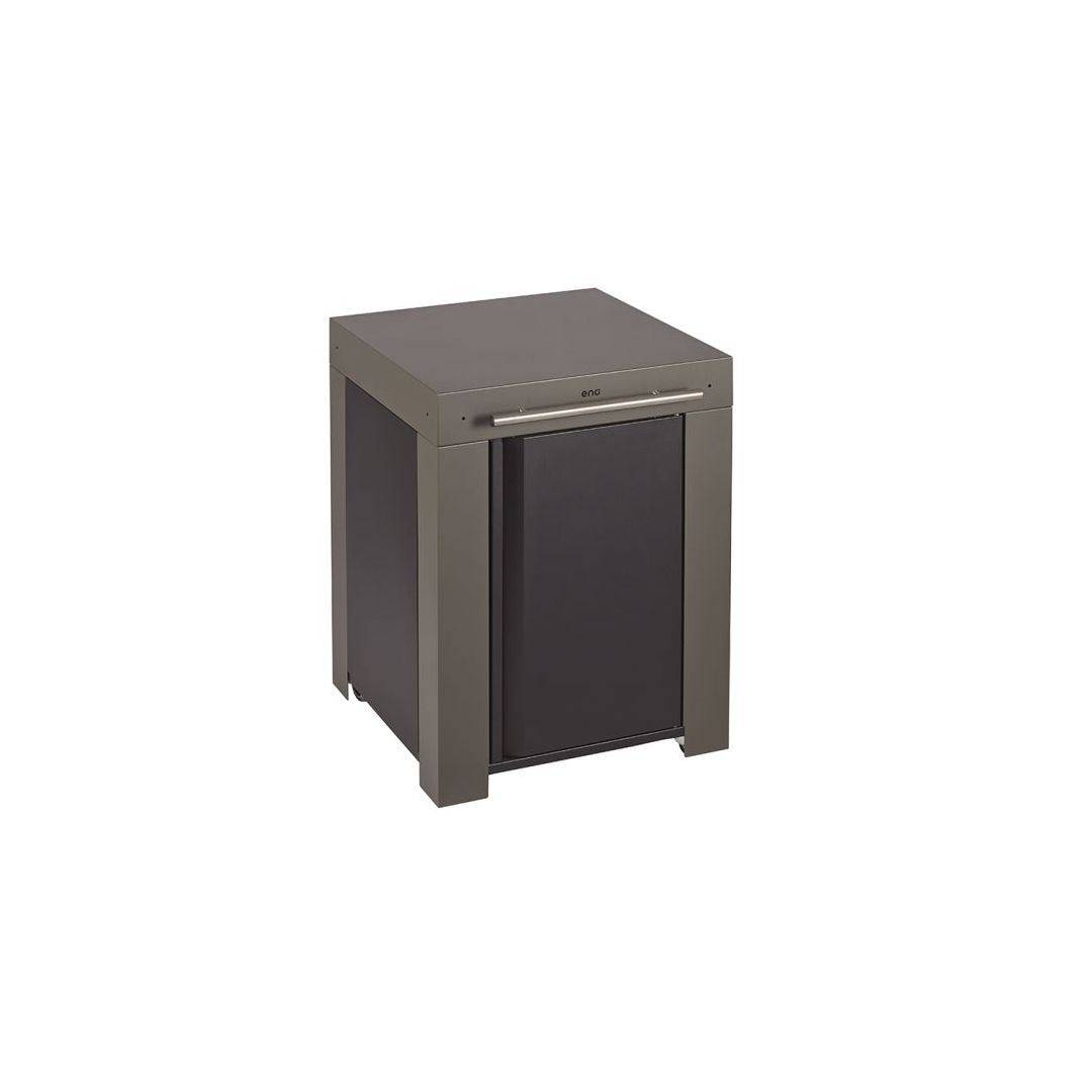 Desserte Felix sur roulettes 1 porte - Gris cargo