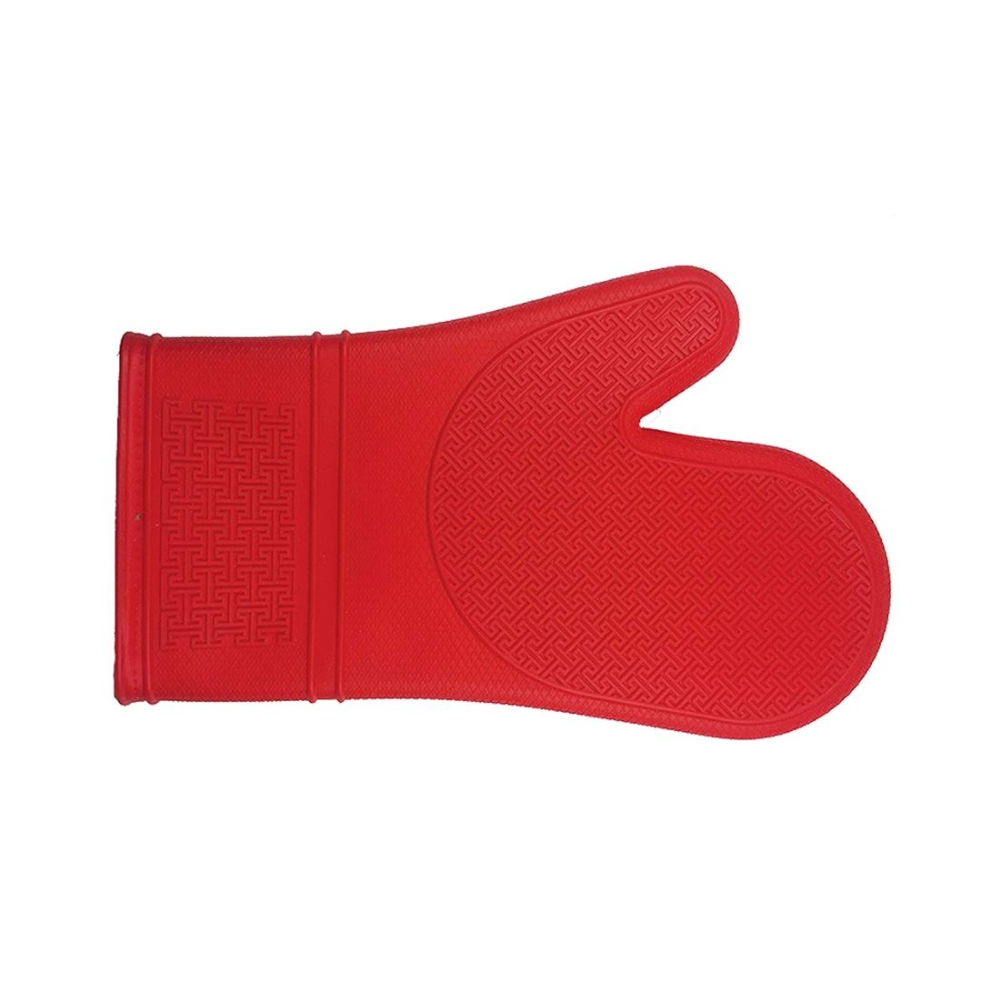 Mitaine de four en silicone 12" - Rouge
