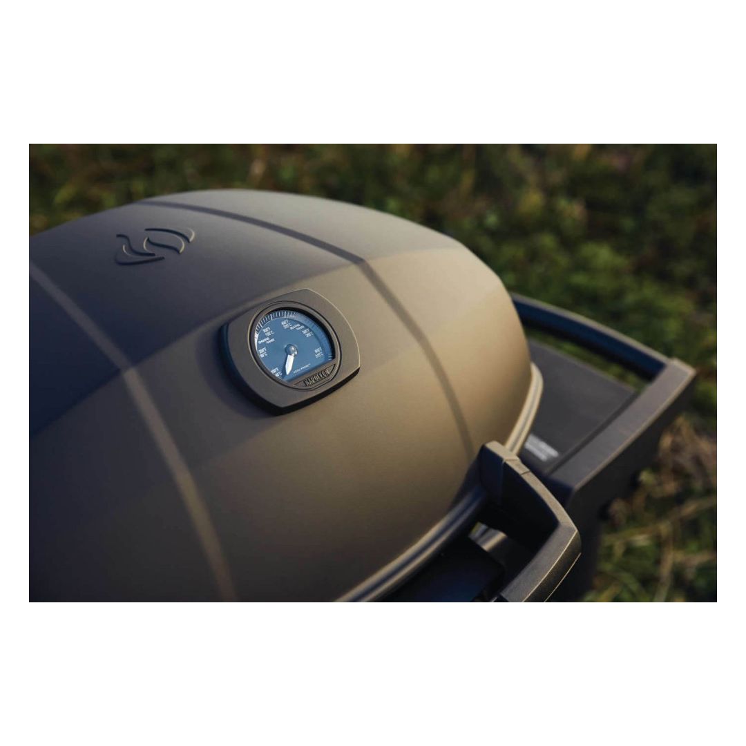 BBQ TravelQ PRO285X Phantom au gaz propane avec chariot - Noir