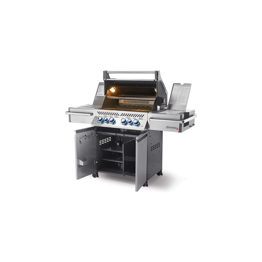 BBQ au gaz naturel Prestige Pro 500 RSIB - Acier inoxydable