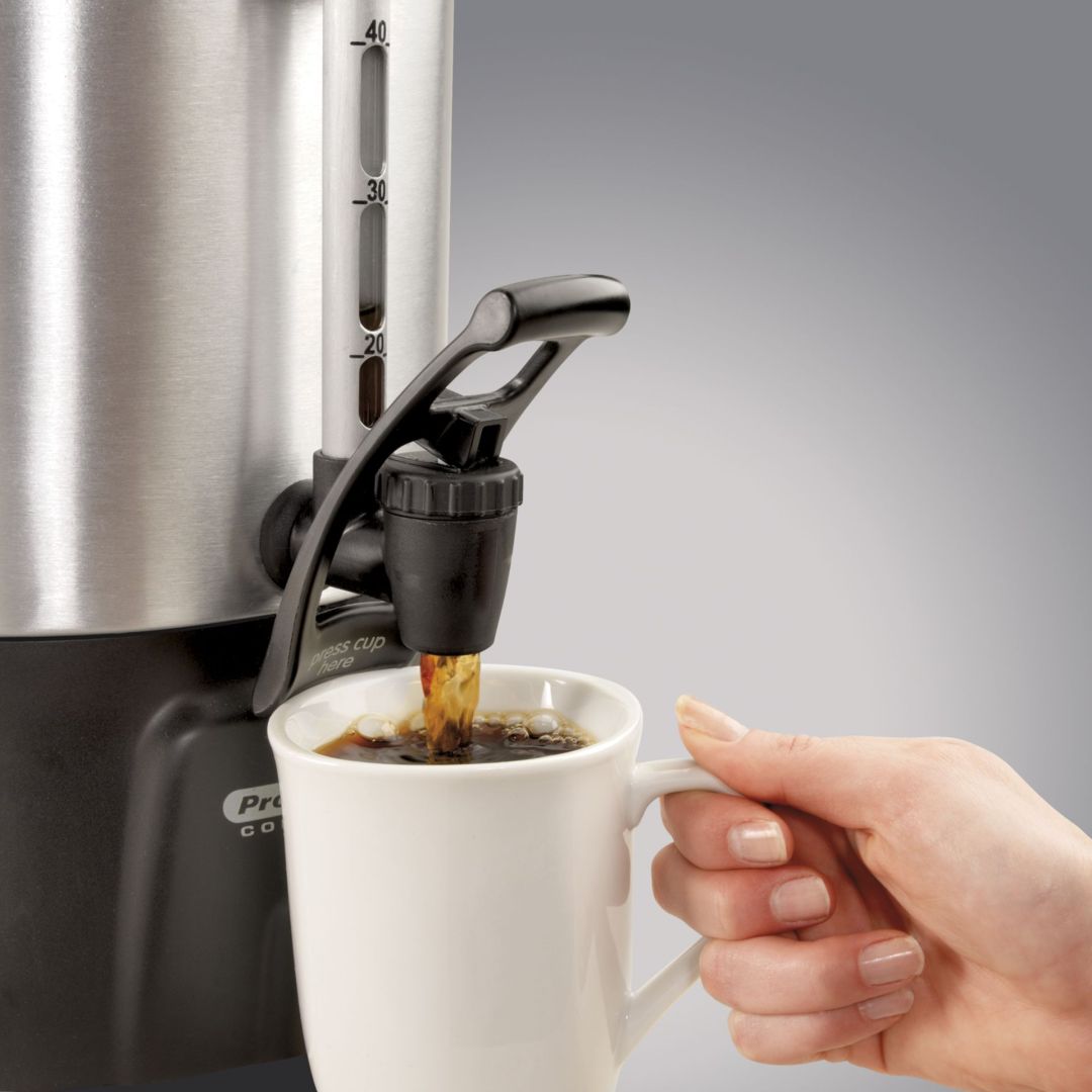 100-Cup Aluminum Coffee Urn
