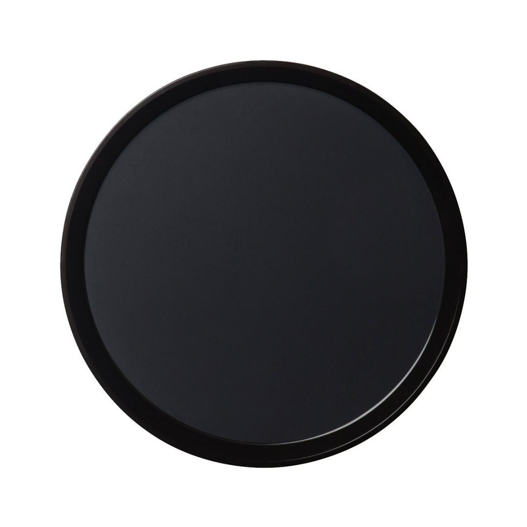Plateau de service rond Polytread 14" - Noir