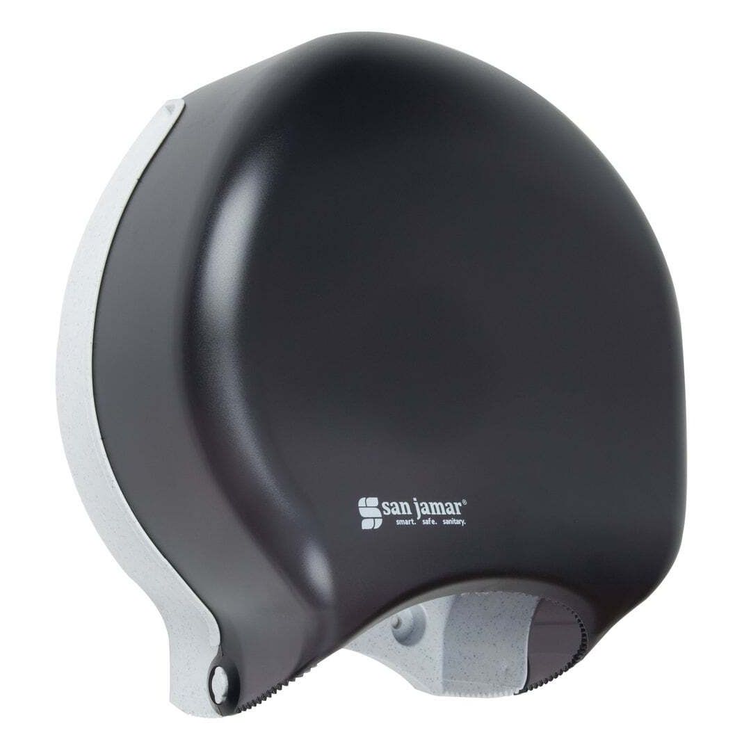 Distributeur de papier hygiénique 9" - Noir Perle Classique