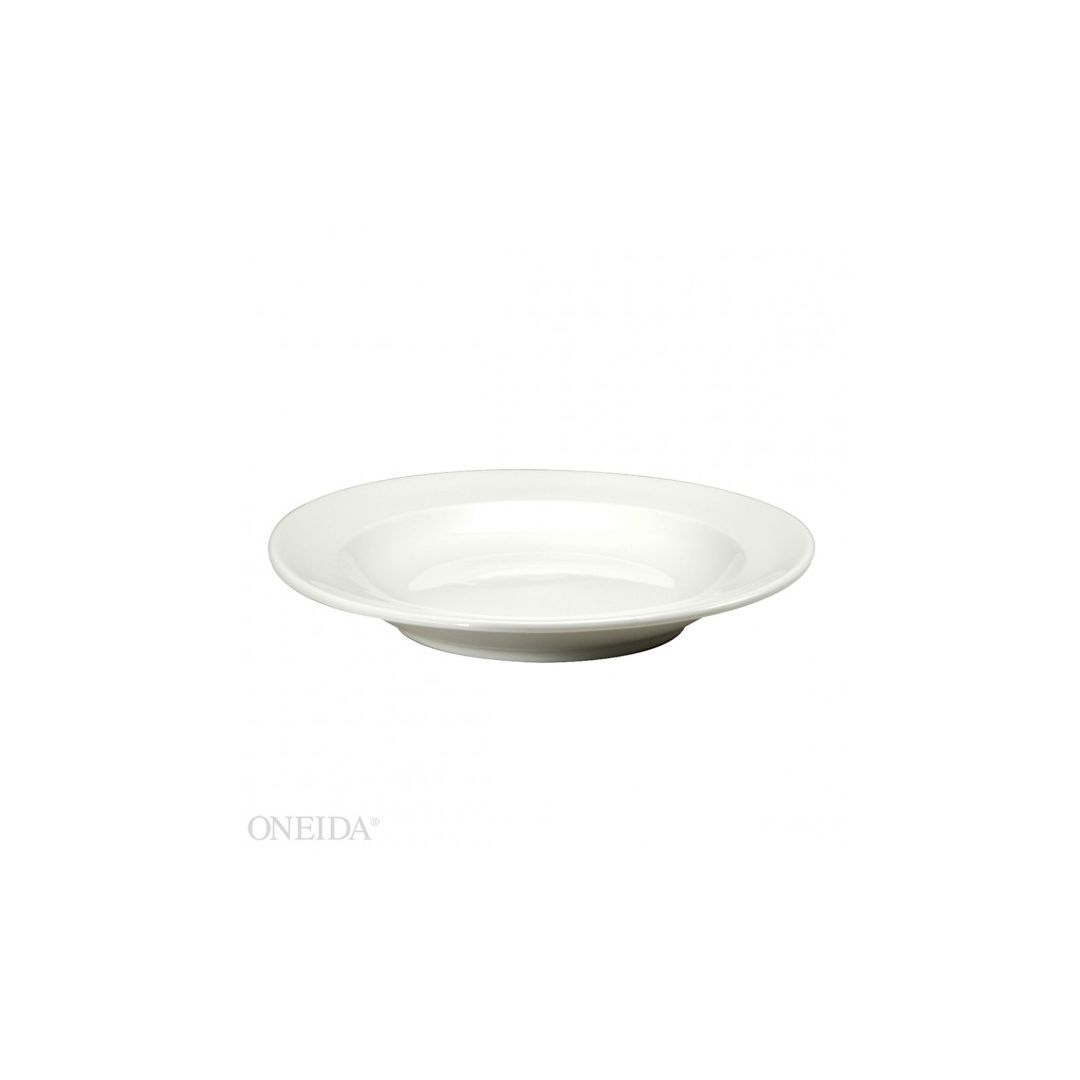 Assiette à pâtes ronde 11,375" - Bright White Ware