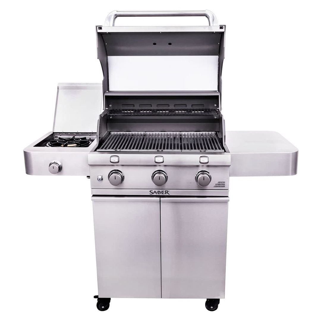 BBQ au gaz propane Deluxe - Acier inoxydable