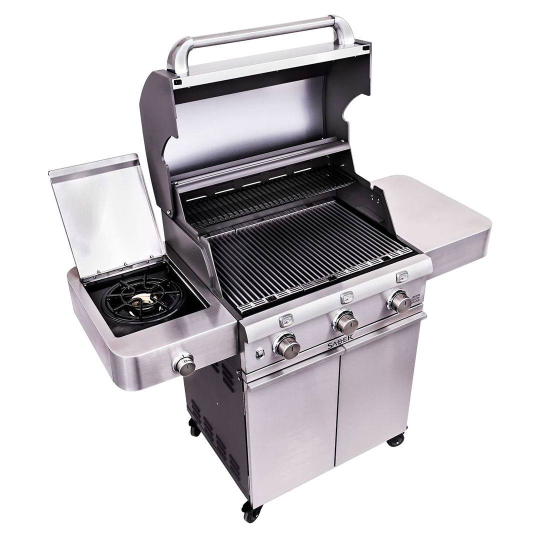 BBQ au gaz propane Deluxe - Acier inoxydable