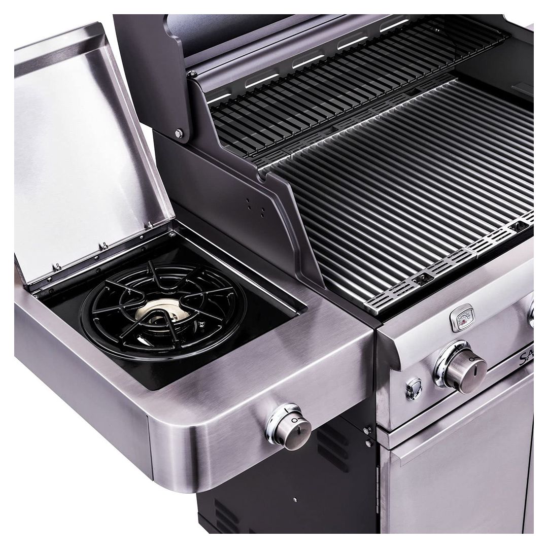 BBQ au gaz propane Deluxe - Acier inoxydable