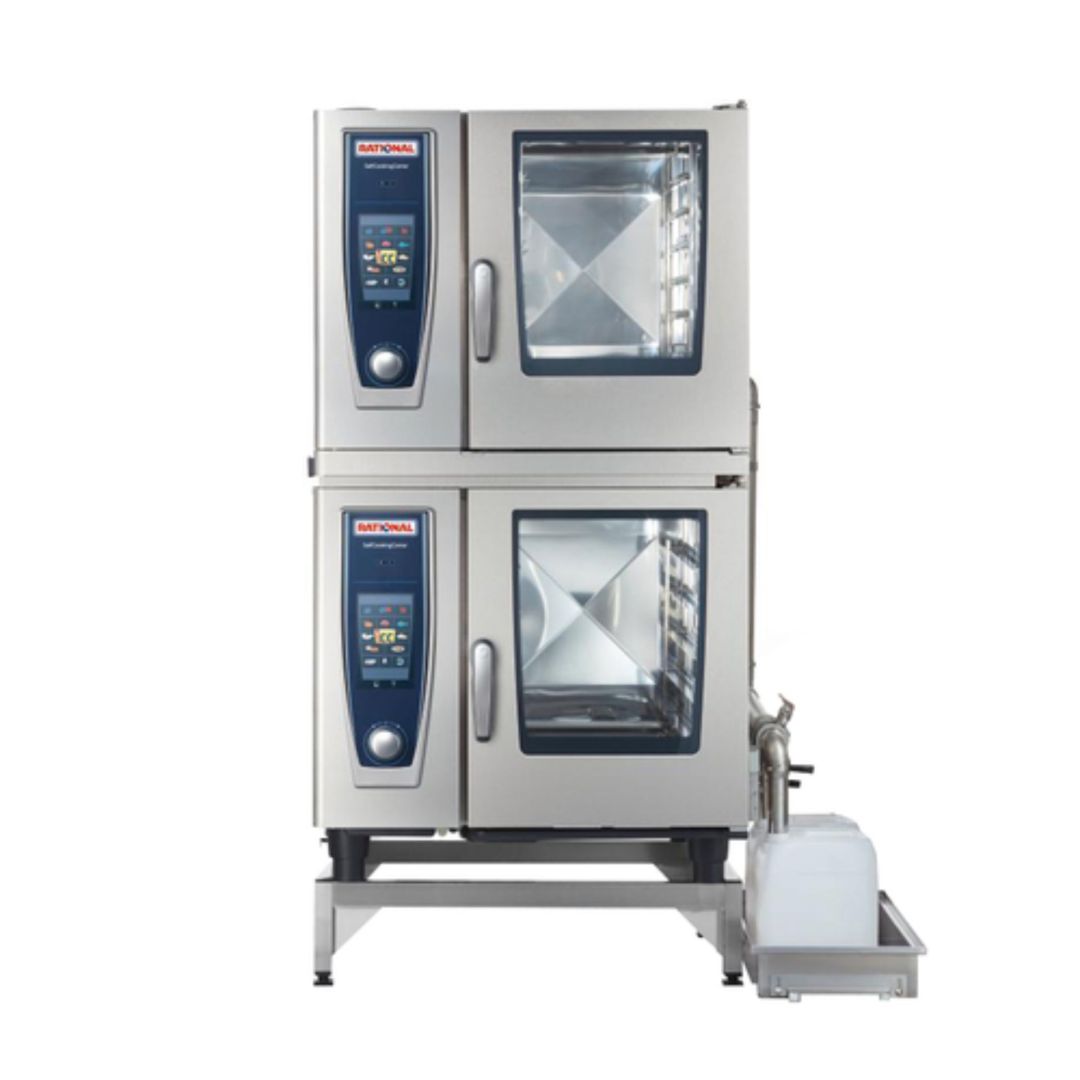 Mounting kit integrated fat drain for CombiDuo