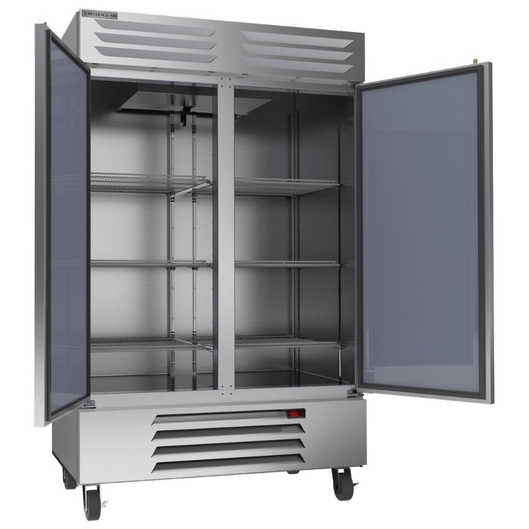 2 Solid Door Refrigerator – Vista Series – 52"
