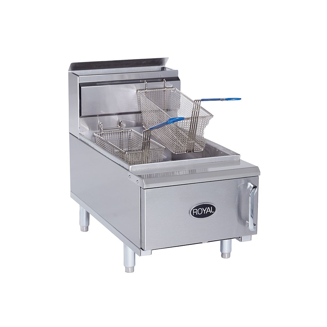 Friteuse de comptoir au gaz propane - 54 000 BTU