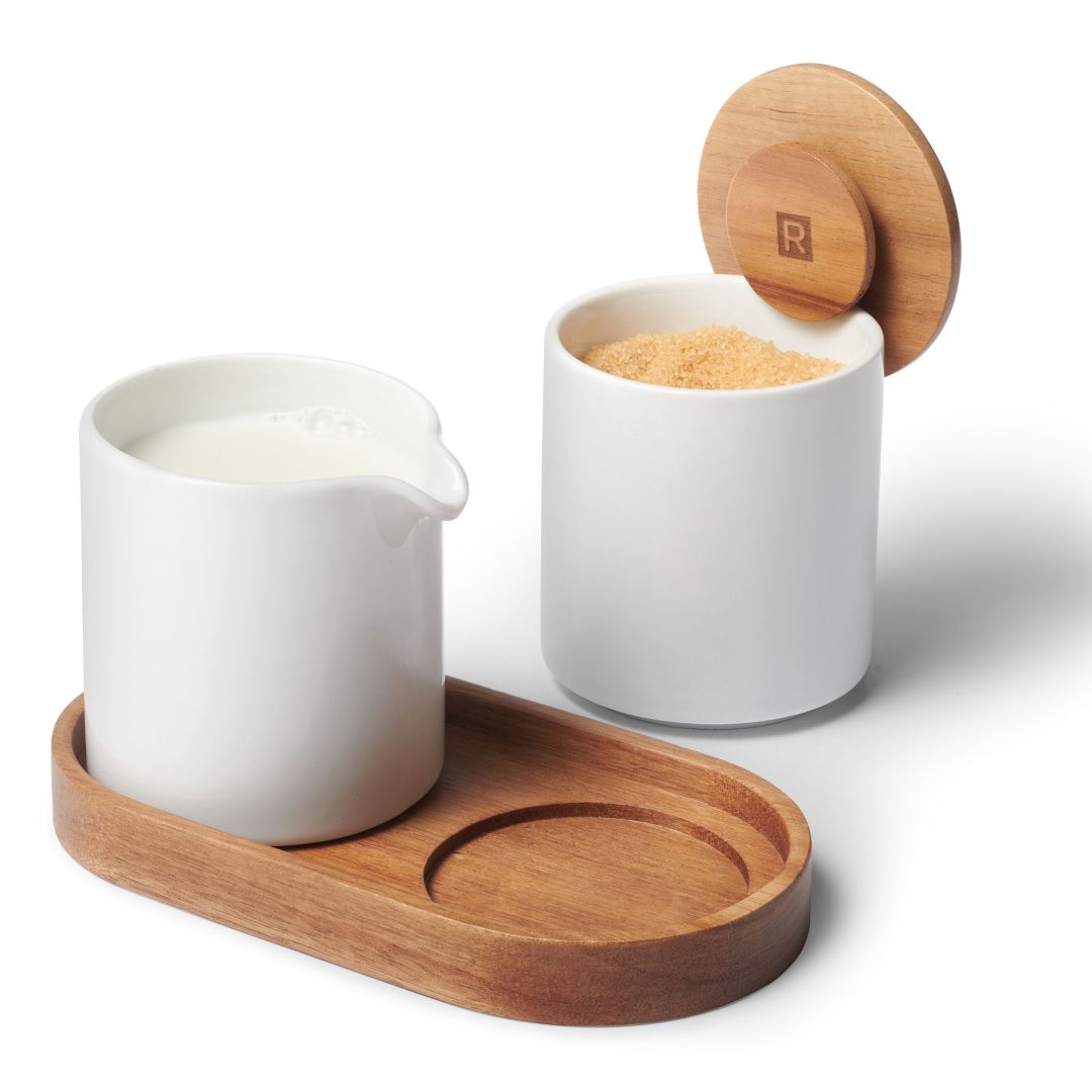Crémier et sucrier en porcelaine 320Ml - Ricardo