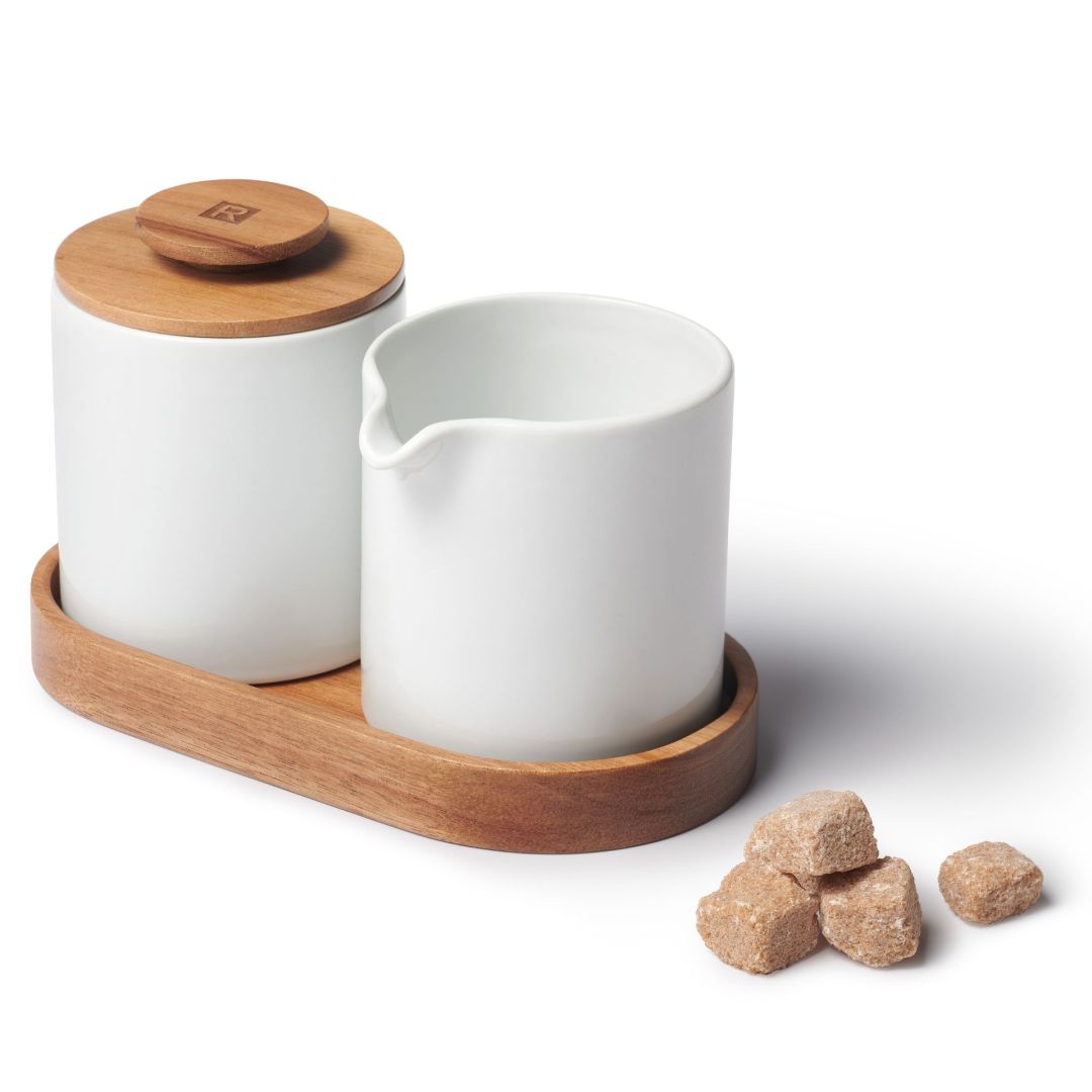 Crémier et sucrier en porcelaine 320Ml - Ricardo