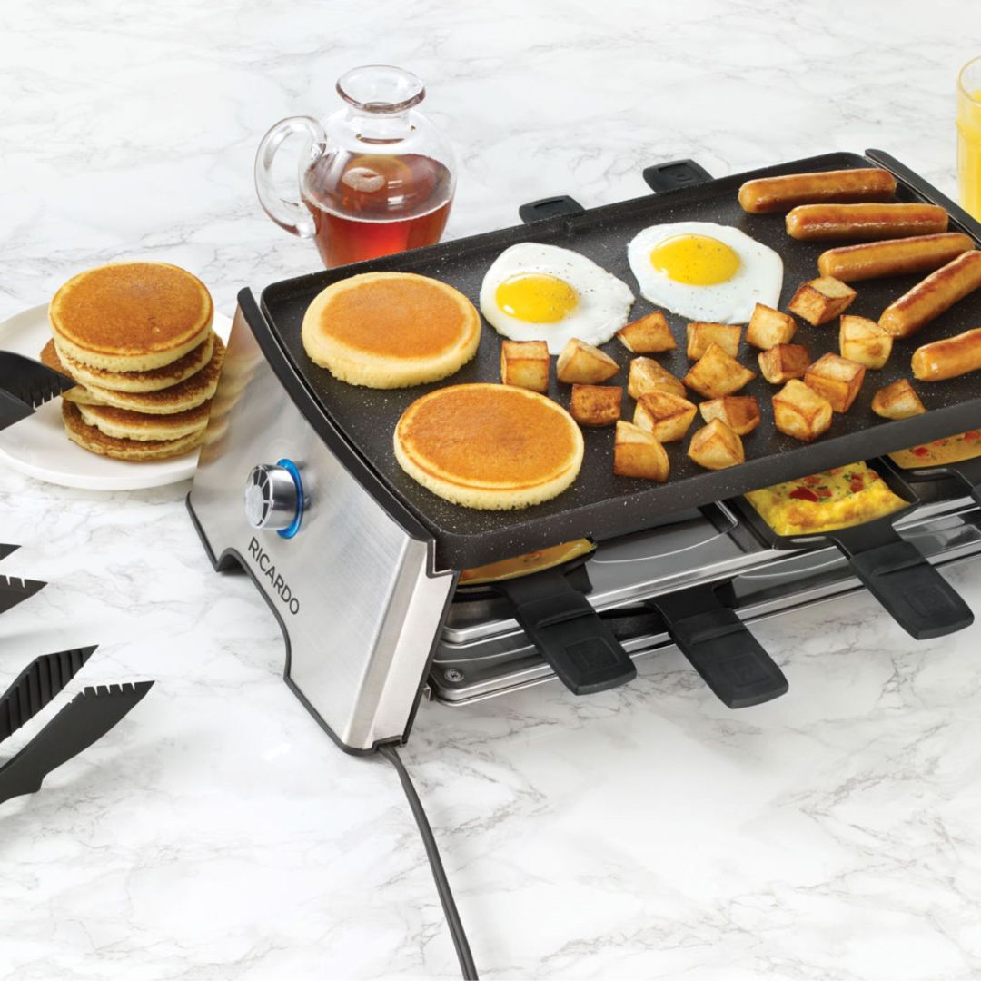 Ensemble à raclette en acier inoxydable