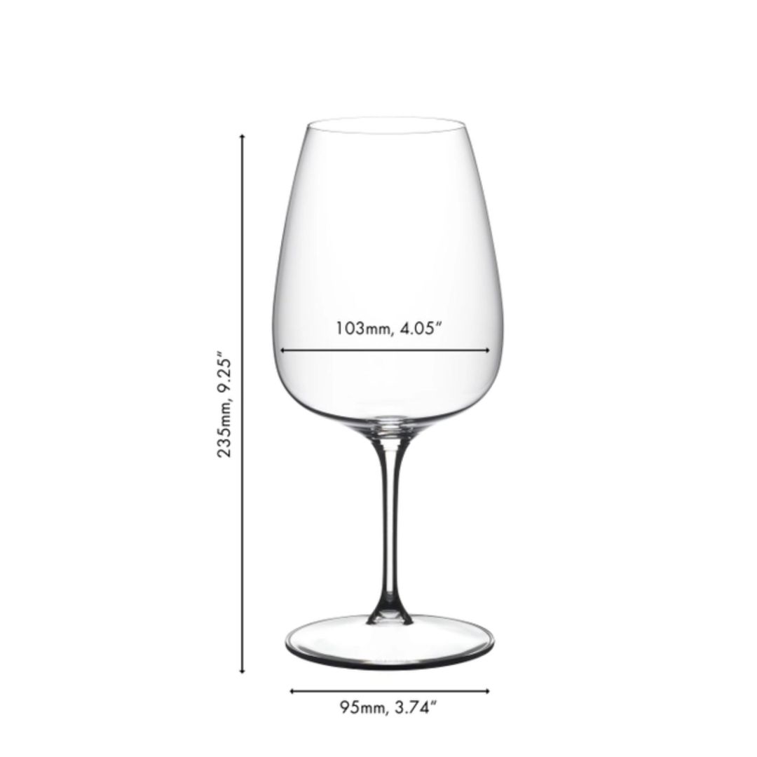 Set of 2 Red Wine Cabernet/Merlot/Cocktail Glasses - Grape