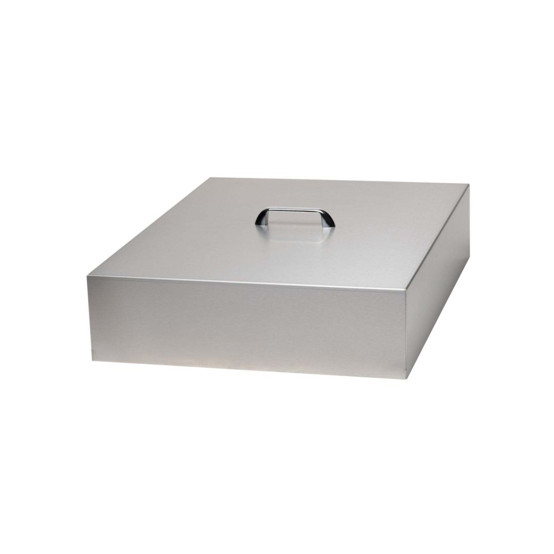 Couvercle en acier inoxydable pour friteuse RO-FCE-16