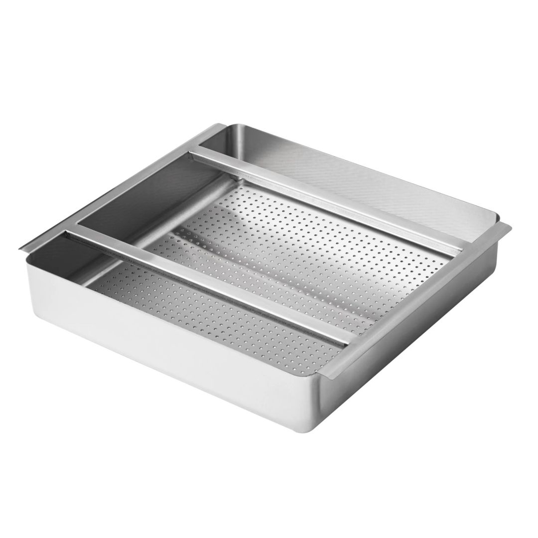 Panier perforé pour évier de table à vaisselle souillée RO-SDT