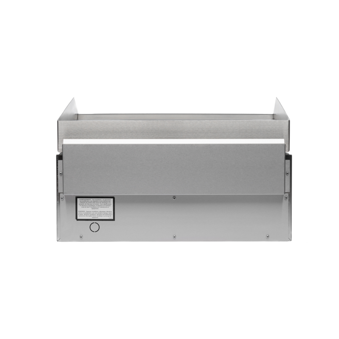 Plaque à frire de comptoir électrique 24" - 208 V / Acier chromé