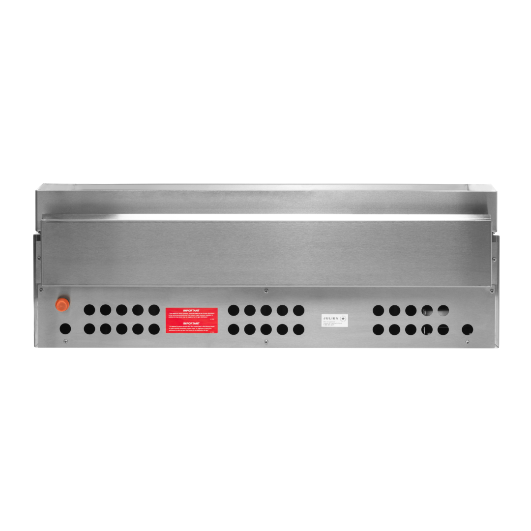 Plaque à frire de comptoir au gaz naturel 36" - 60 000 BTU / Acier chromé