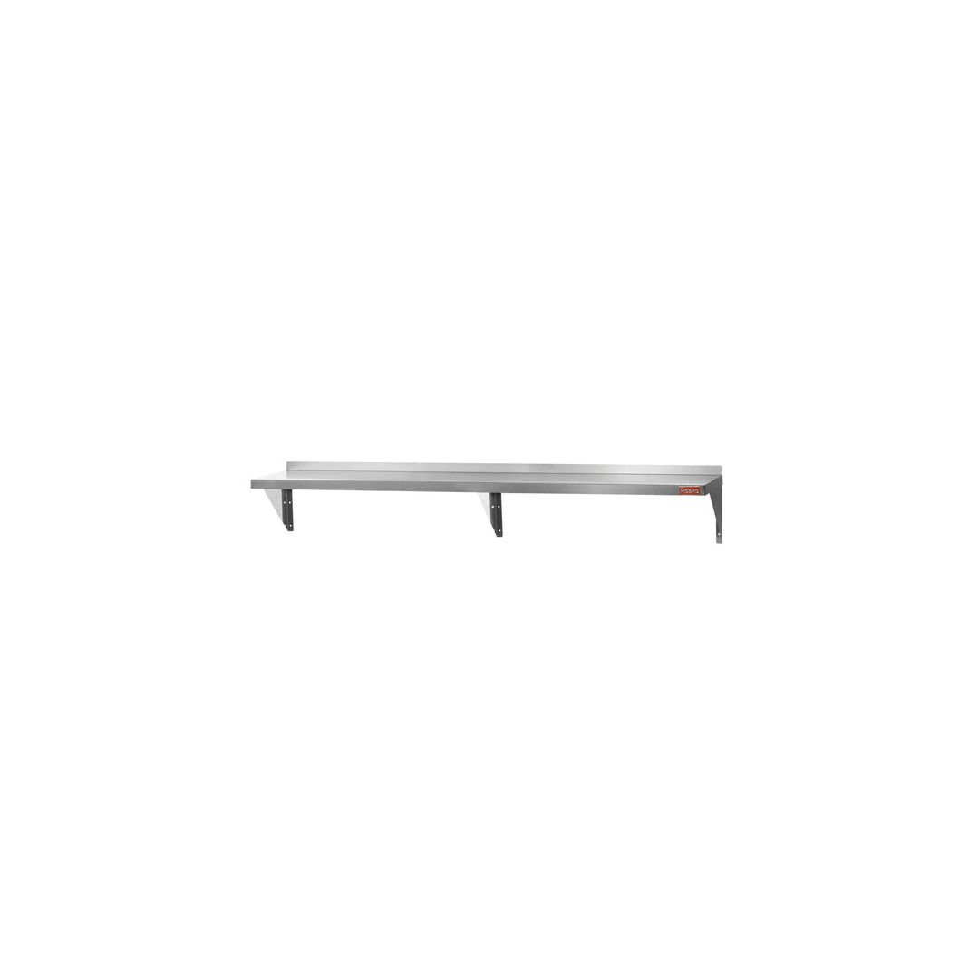 Tablette murale en acier inoxydable 72" x 12"