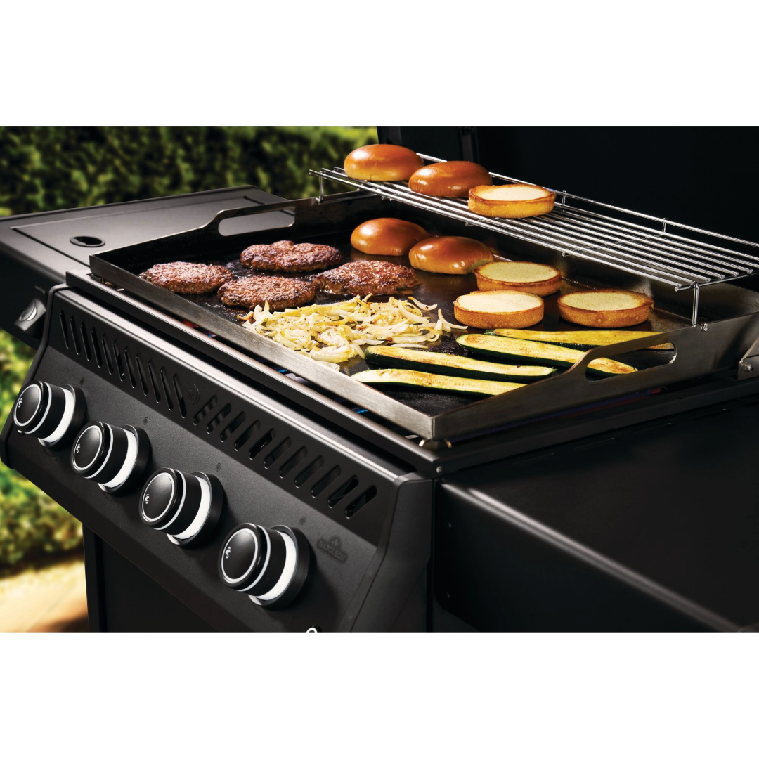 Plancha sur chariot au gaz propane Rogue Pro Phantom 30 - Noir mat