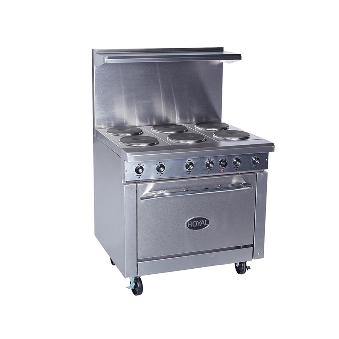 Cuisinière électrique 36" - 208 V / 1 Ph