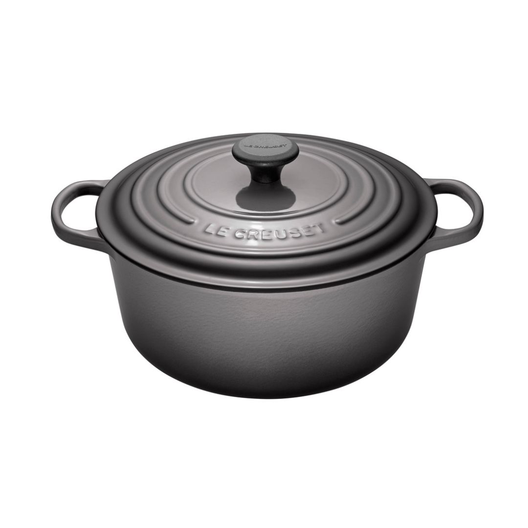 Cocotte ronde 6,7 L en fonte émaillée - Oyster