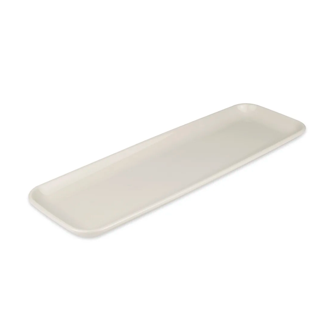 Plateau rectangulaire 18'' X 6'' – Ivoire