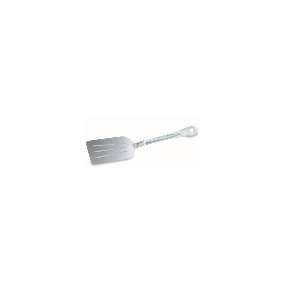 Spatule à crêpe à rainures en acier inoxydable 13,75" 