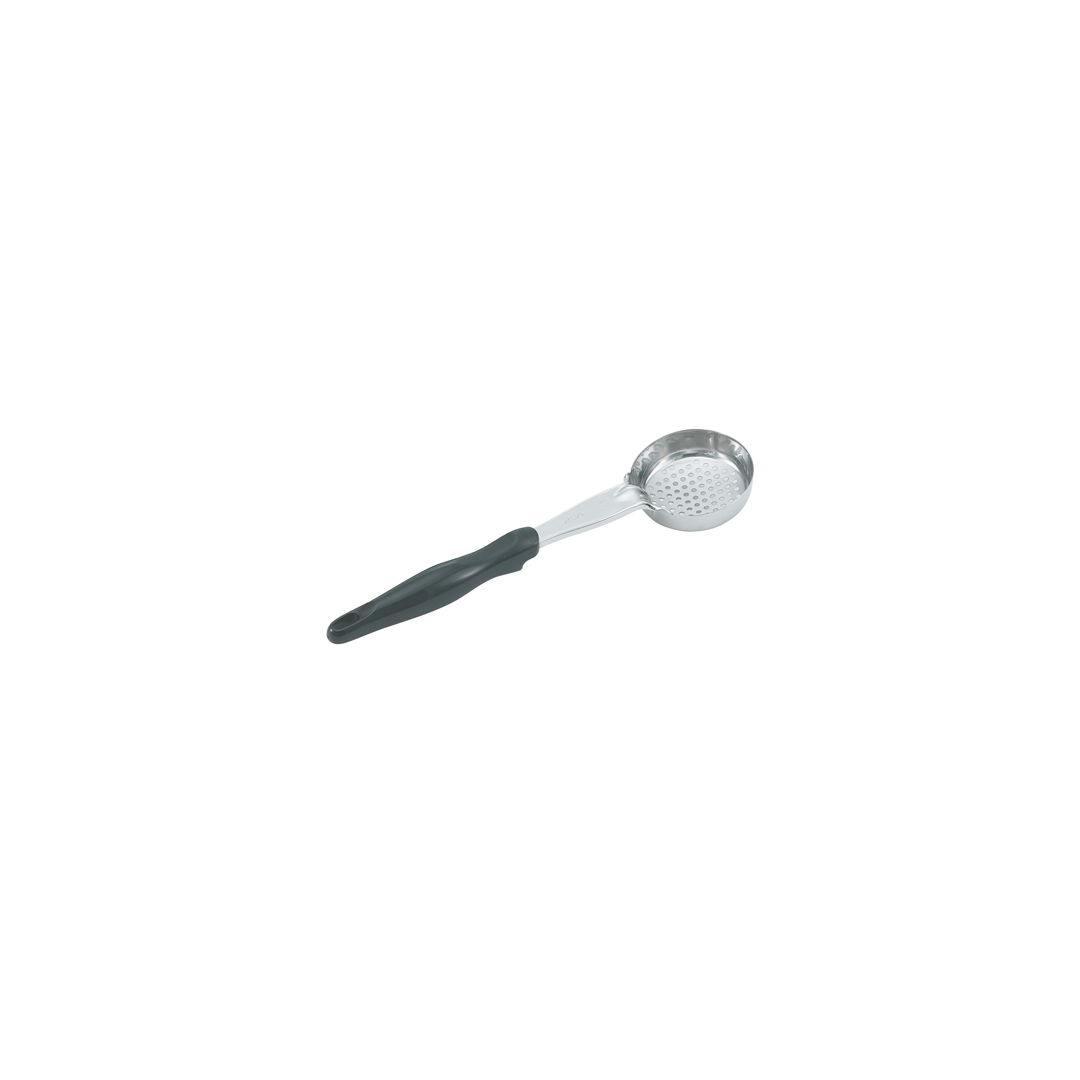 Cuillère à portion ronde perforée Spoodle 5 oz - Noir