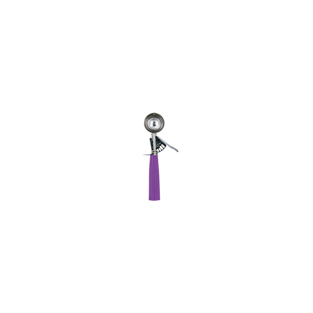 Cuillère à portion à pression 2/3 oz - Mauve