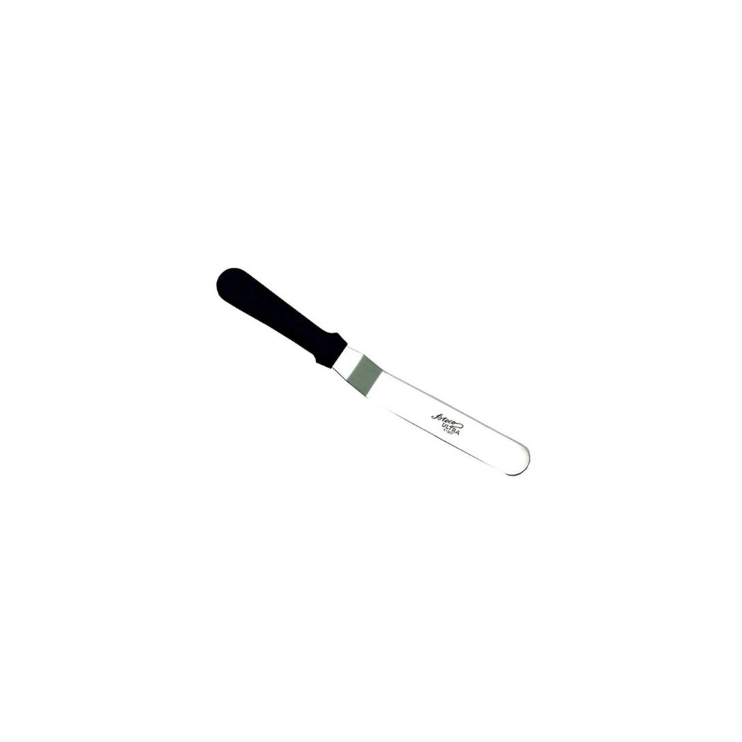 Spatule à pâtisserie coudée en acier inoxydable 8"
