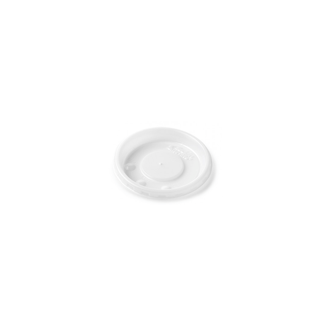 Couvercles jetables ronds pour mugs de 8 oz et bols de 5 oz Allure (caisse de 2000)