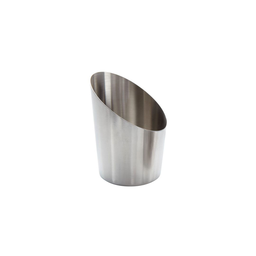 Récipient à angle en acier inoxydable 4,5"
