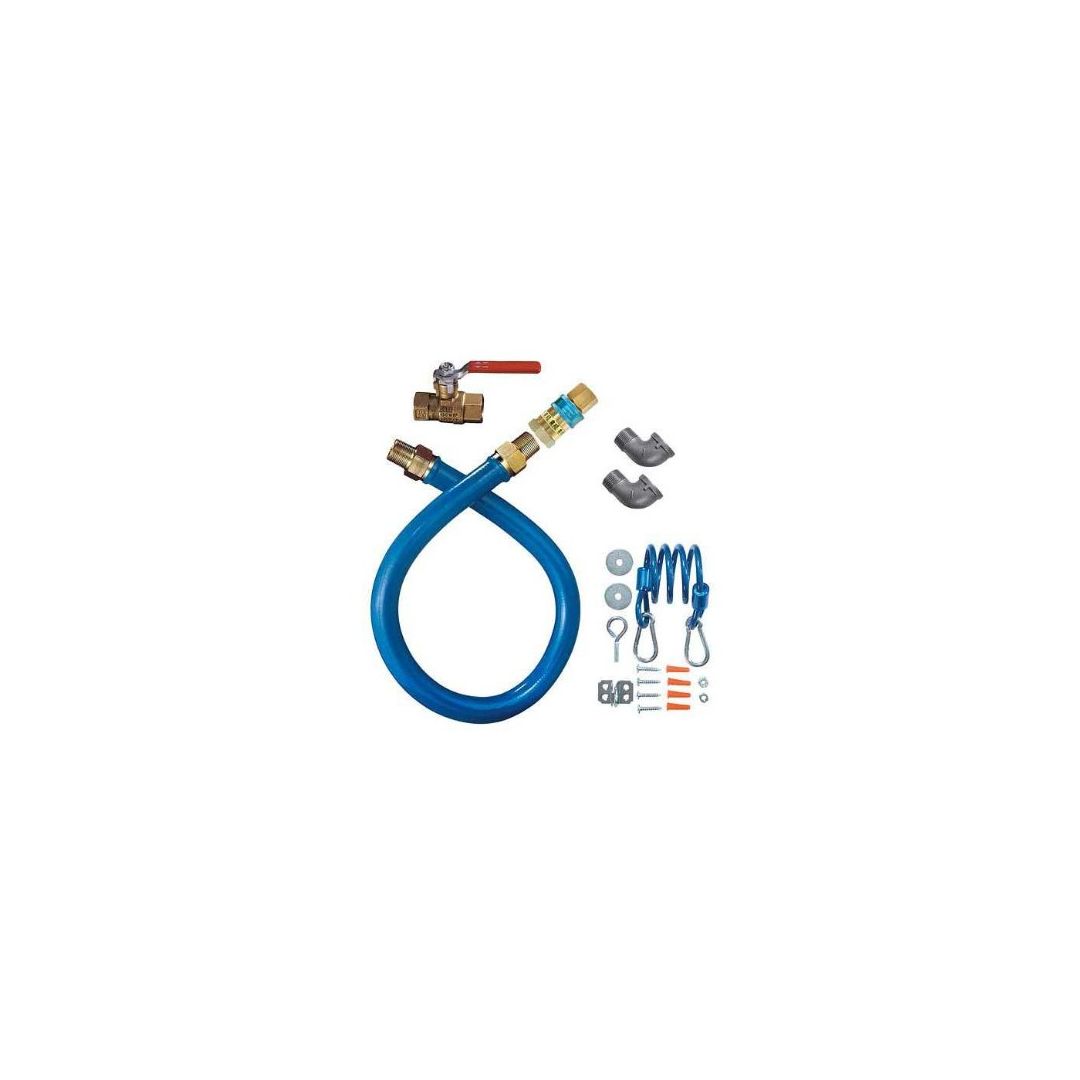 Ensemble de raccordement pour appareil au gaz Deluxe 48" x 3/4"