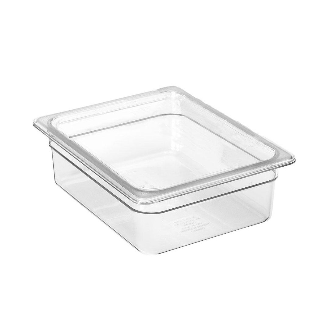 8" Camwear Clear Food Pan - Full Size