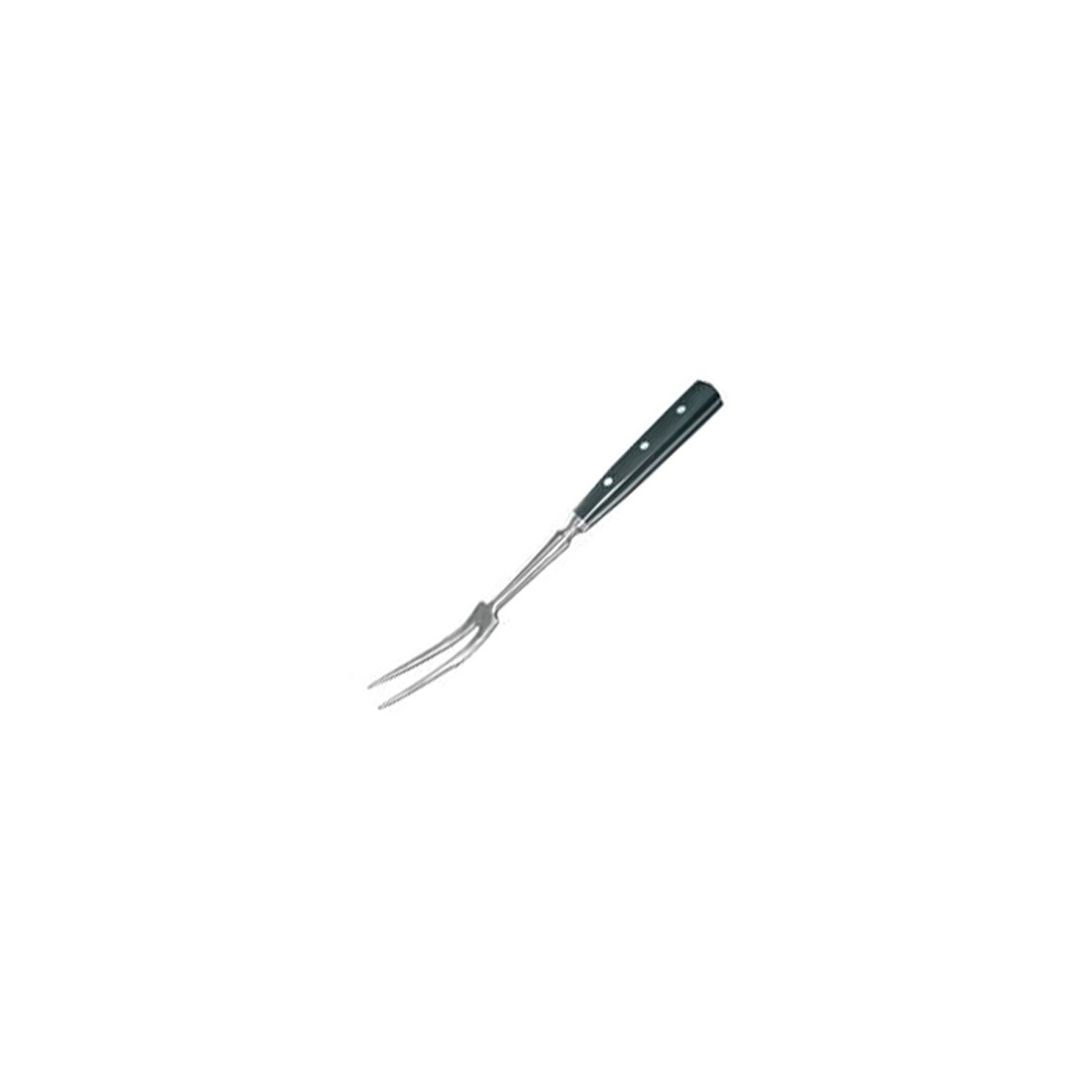 Fourchette à viande en acier inoxydable 14" - Bakélite