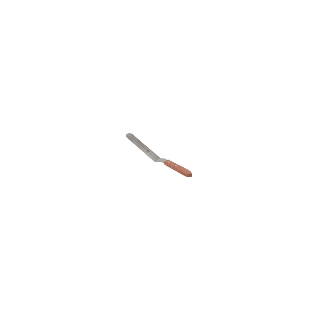 Spatule à pâtisserie coudée en acier inoxydable 9,5"
