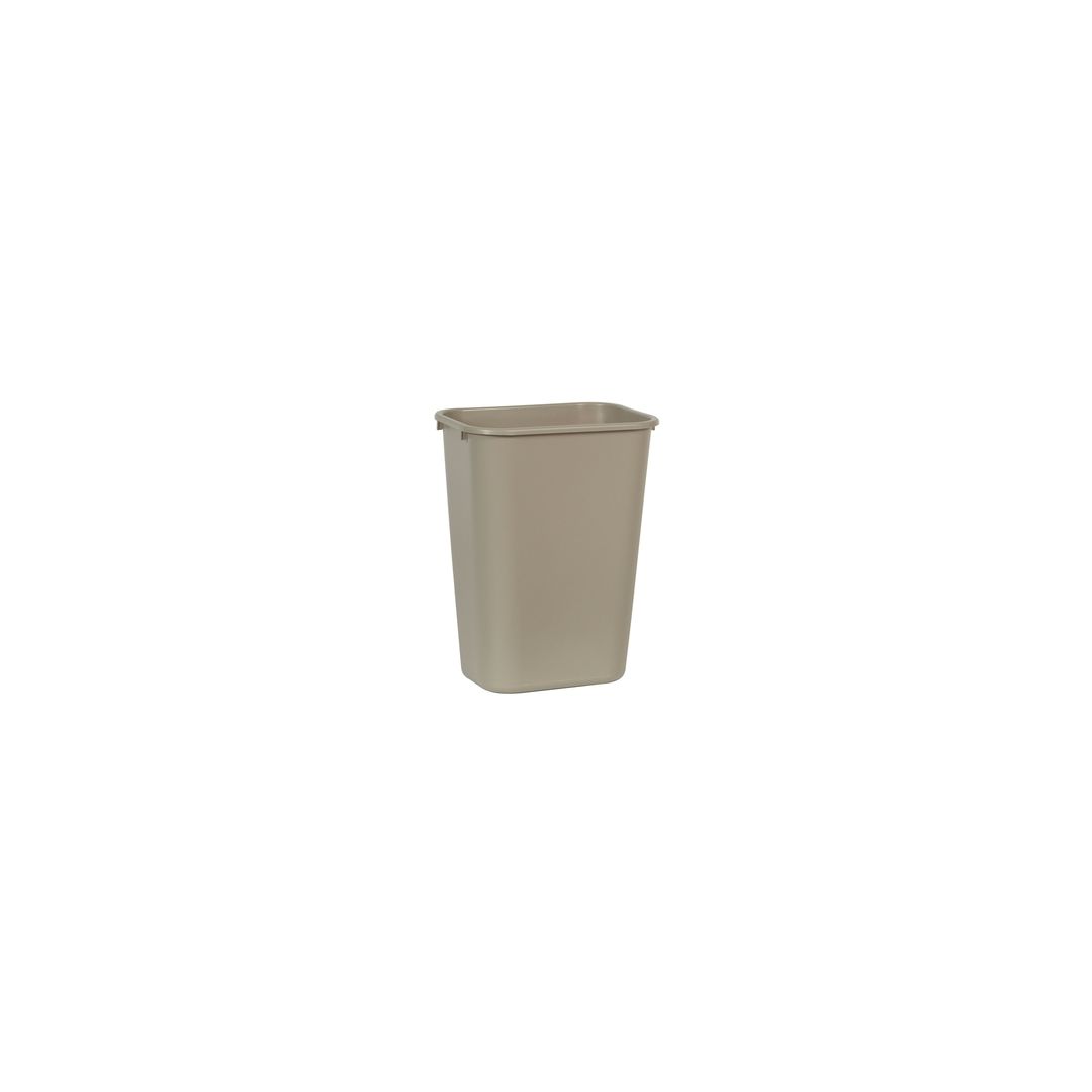 Poubelle rectangulaire 38,8 L - Beige