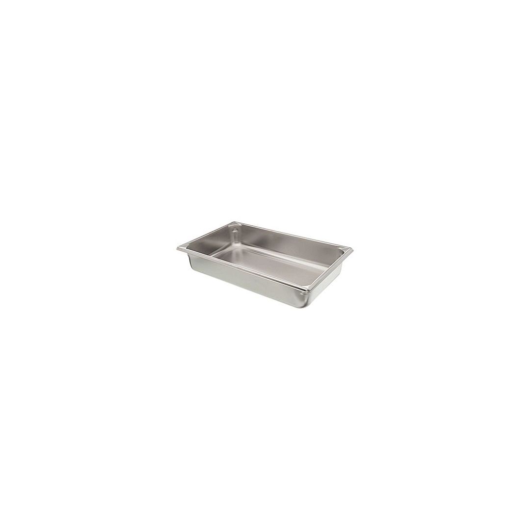 Récipient en acier inoxydable Super Pan V 4" - Pleine grandeur