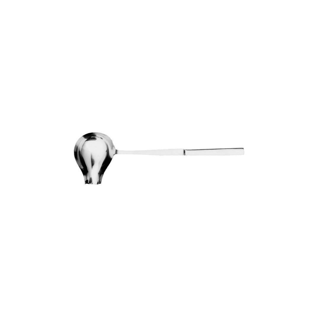 Louche de service en acier inoxydable à manche creux 2,5 oz