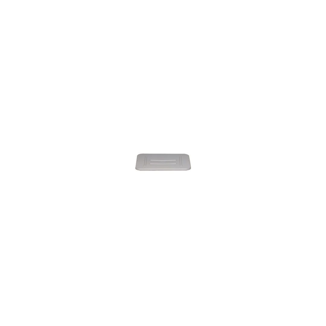 Couvercle pour bac tout usage 20" x 15" x 5" - Gris