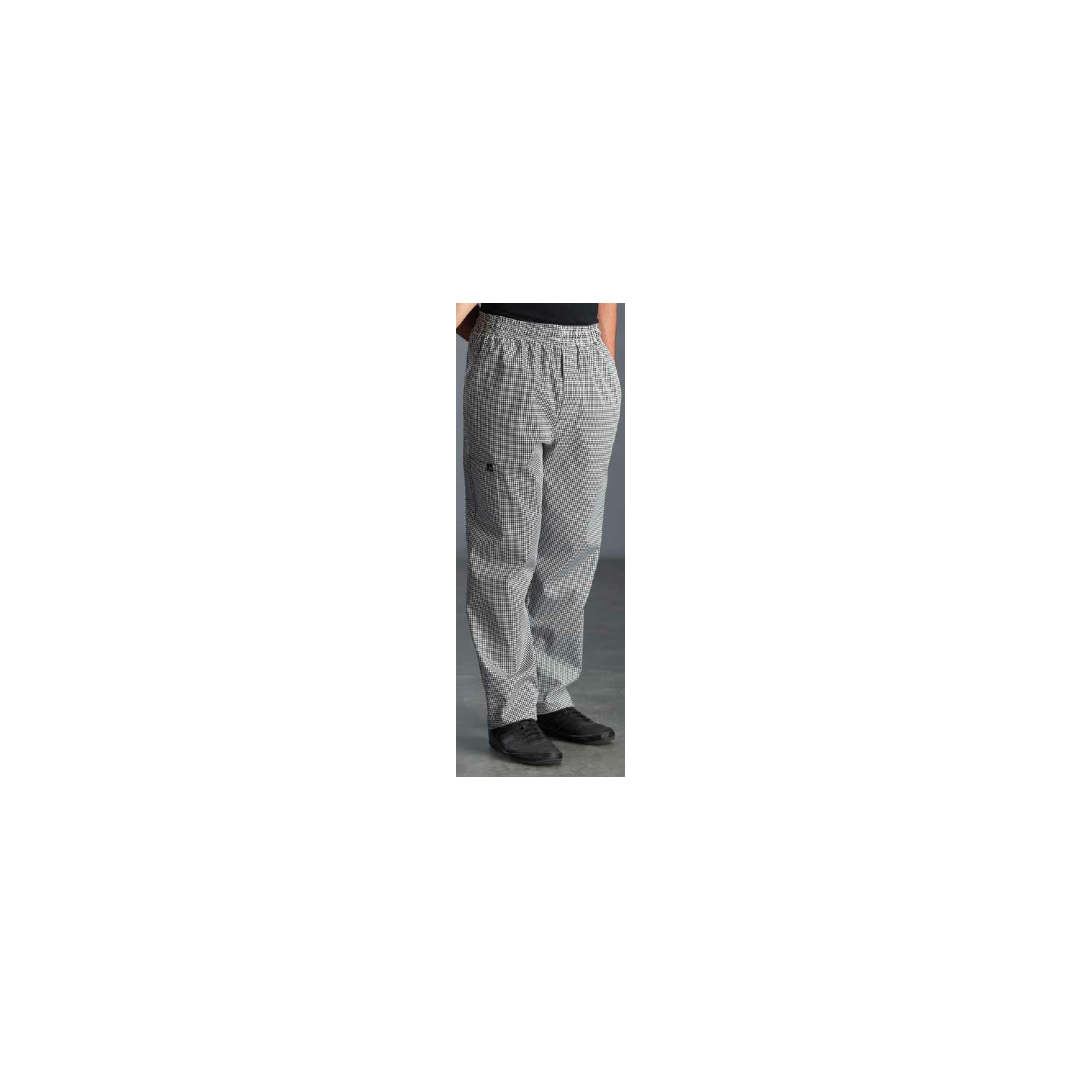 Pantalon de Chef pour Homme “Pied de Poule" - M