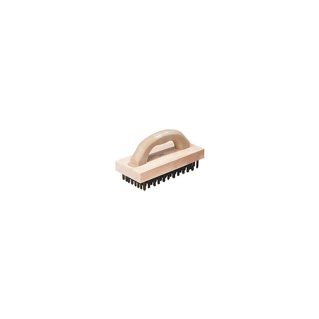 Brosse de nettoyage pour bloc à dépecer