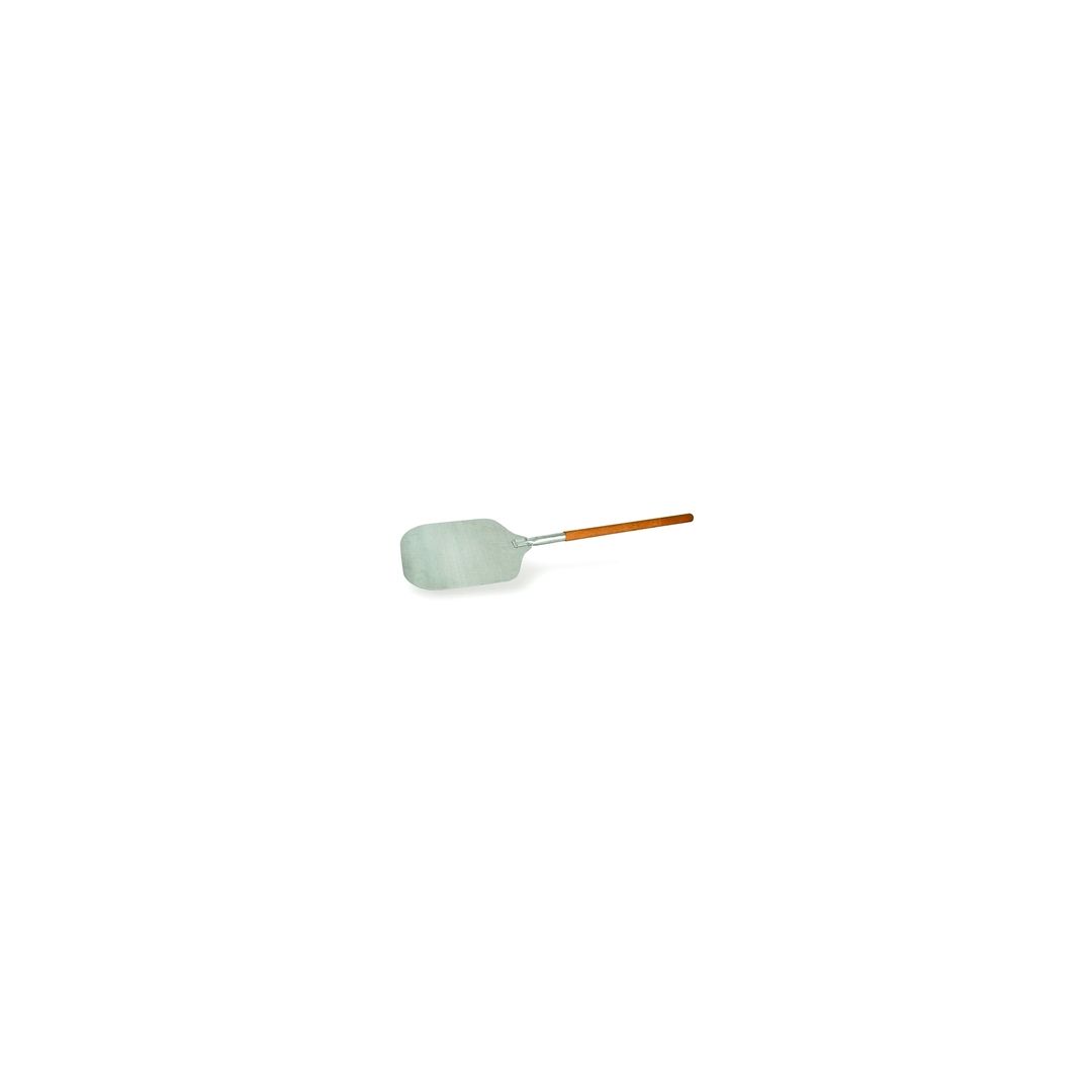 Palette à pizza en aluminium 12" x 12" avec manche de 22"