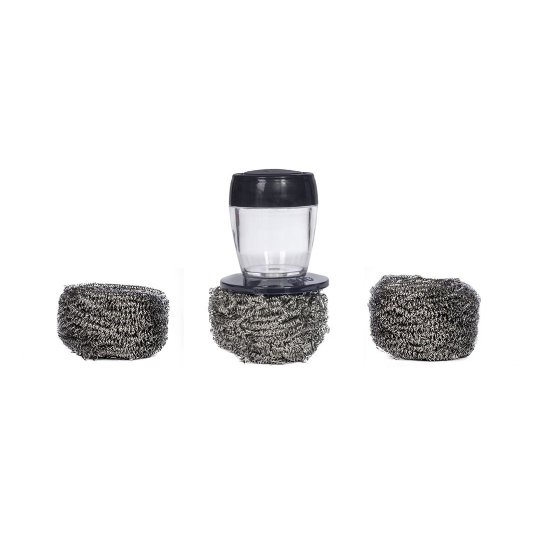 Support à boule de nettoyage pour Plancha