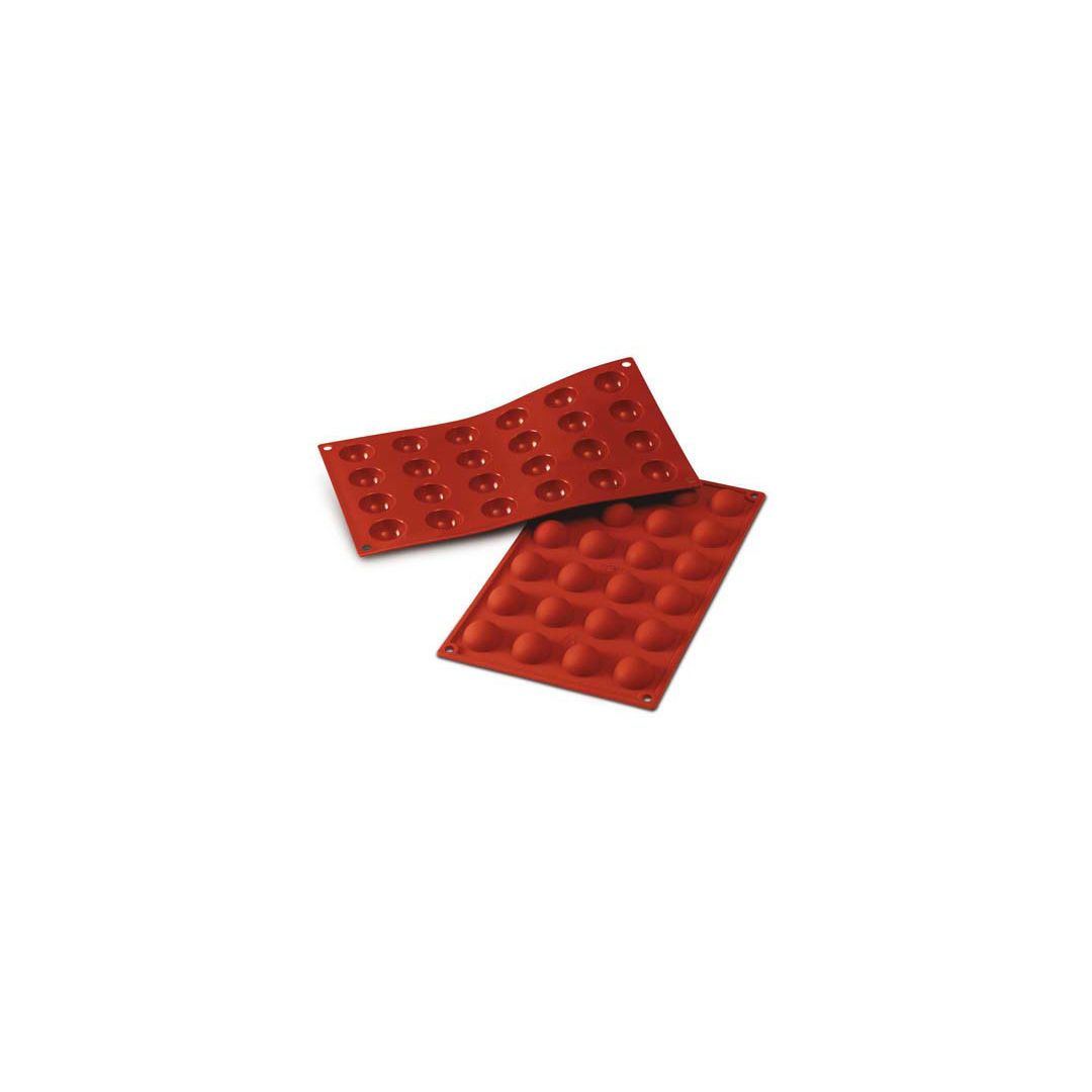 Moule en silicone à 24 cavités - Semisfera 10 ml