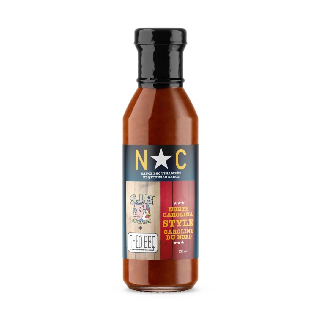 Sauce BBQ vinaigrée style Caroline du Nord 350ml