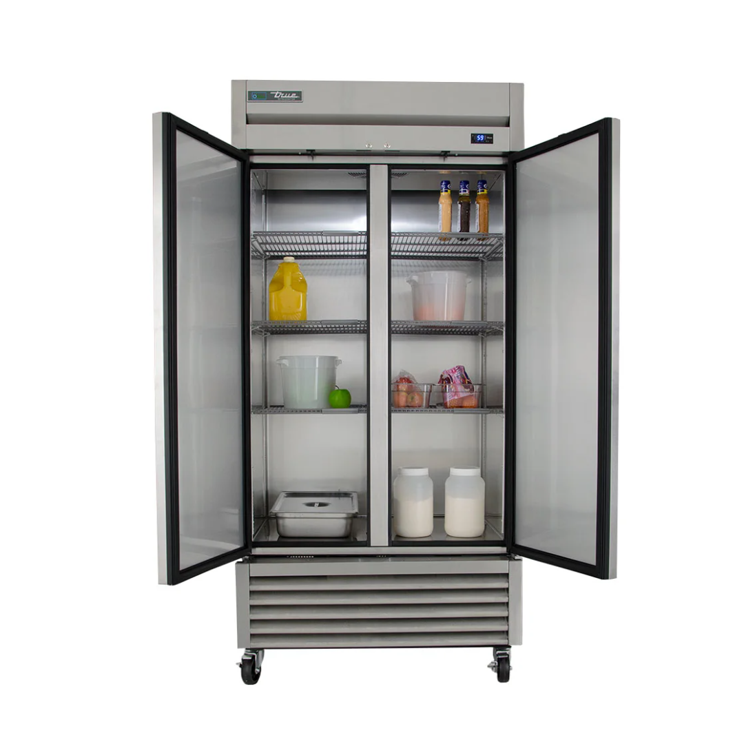 Réfrigérateur 2 portes pleines battantes - 39,5"