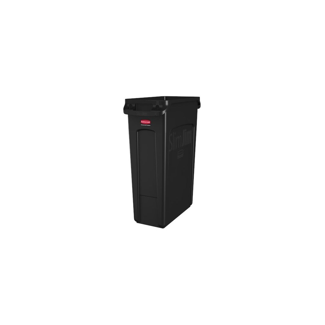 Poubelle Slim Jim 87 L - Noir